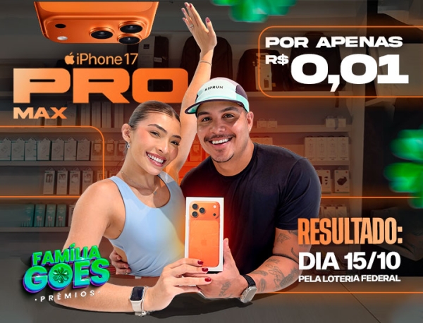 IPHONE 17 PRO MAX POR APENAS R$0,01 CENTAVO!