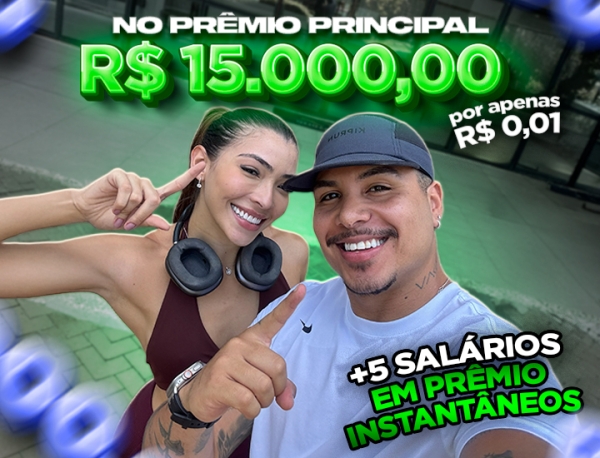 15 mil reais por apenas R$0,01 centavo